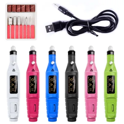 30000RPM Electric Nail Drill Machine Portable E-file for Acrylic Gel Polish Remover Professional Manicure Pedicure Tools