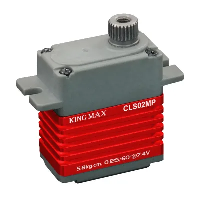 Kingmax CLS02M Digital Servo High Voltage Metal Tooth Waterproof Servo for Fixed Wing Car FPV Racing Robot 25T Arm Mini Servo