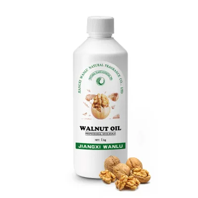 100% Pure Natural Cosmetic Grade Walnut Oil Cold Pressed Face Care Body Hair Skin Nails Hands Oil from Bulk Manufacturer