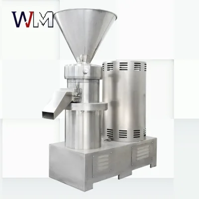 Toothed Colloid Mill for Chocolate Spread Cocoa Nibs Grinding Stainless Steel with Easy Clean CIP Ready
