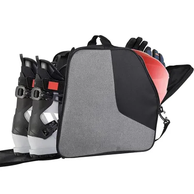 Daygos Large Capacity Customized Ski Boot Travel Bag with Helmet Compartment Portable Equipment Bag for Men & Women