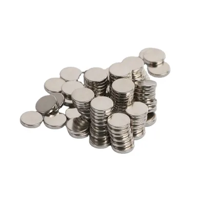 2024 N52 Zn Coated Neodymium Disc Magnet 1mm NDFeB Speaker Magnet for Industrial Use