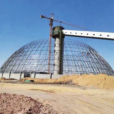 Low-Cost Stadium Roof Structure Long Span Construction of Light Steel Structure Truss Roof