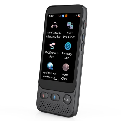 Language Voice Translator Device Real Time 2-Way Translations Supporting 136 Languages for Travelling Learning Shopping
