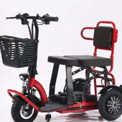 The Best Light Weight 3-Wheel Folding Electric Scooter Elderly & Disabled Mobility Aid Heavy Duty Handicap Scooter