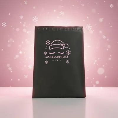 Custom Eco-Friendly for Black Parcel Poly Mailer Mailing Bags Self-Seal for Postage Clothing Shipping Storage