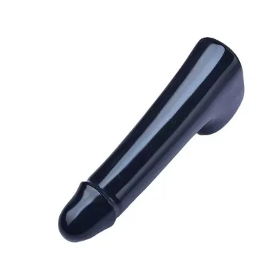 Natural Crystal black obsidian Yoni Massager Wand black obsidian dildo