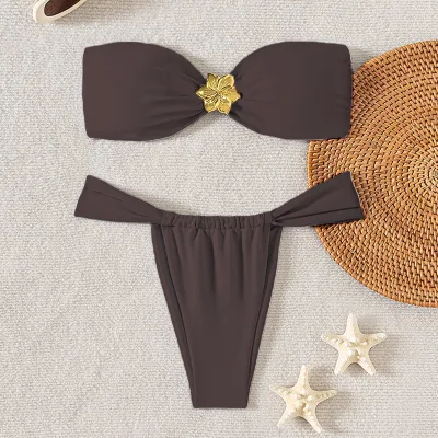 Custom Private Label Bikini High Quality Sexy Girl Swimming Swimwear Factory Price