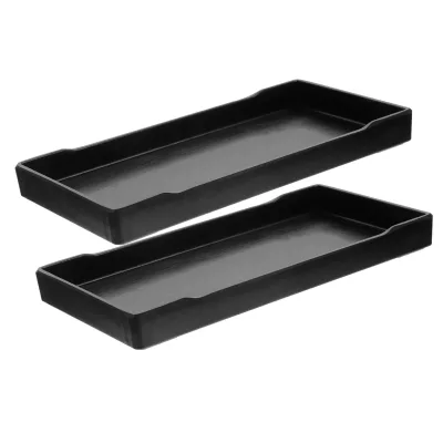 2pcs Sushi Plates Serving Platters Rectangle Serving Plate