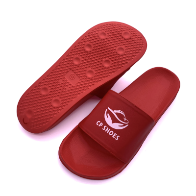 Customized Red Slippers Custom Slides Slippers for Women Men Kids