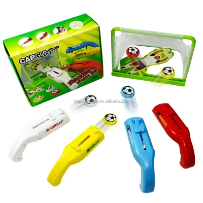 Novelty Cap Gun Bottle Opener Funny Football Drinking Game Beer Table Soccer Board Game Set