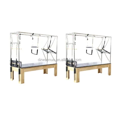 New Design Gym Fitness Yoga Pilates Core Bed Studio Oak Wood Ladder Bucket Wooden Arc Pilates Reformer Machine Ladder Barrel