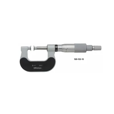 Mitutoyo Measuring Tools Paper Thickness Micrometers SERIES 169 Non Rotating Spindle Type 169-103-10