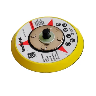 3in 4in 5in 6in Diamond PU Sanding Disc 150mm 100mm Diameter Flexible Hook Loop Sander Backing Pad 10mm OEM Customizable Holes