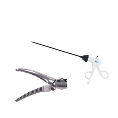 Surgical  Laparoscopic  Disposable Stainless Steel Dissecting Forceps 5*330mm