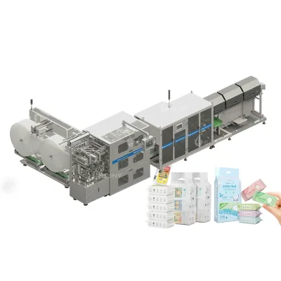 China Factory Supply Wet Wipes Machine Prices Ugly and Cute Bear Mini 8-Pack Baby Wet Wipes for Baby
