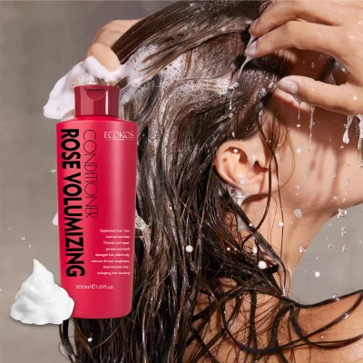 2025 Organic Deep Gentle Conditioner For Length Hair Hydrating Rose Volumizing Conditioner