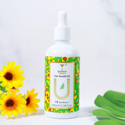 Yellow Fifteen U Wholesale Anti Hair Loss Organic Repair Hair Treatment Extract Hair Growth Oil