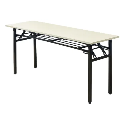 Modern Style Hotel Furniture Banquet Rectangular Folding Wooden Table With Steel Frame for Outdoor Dining & Restaurants