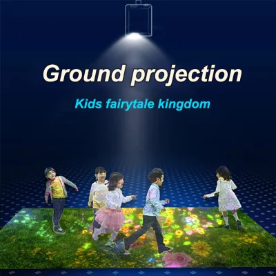 Customizable Interactive Floor Game System for Adults & Children-Commercial Advertising Entertainment Device