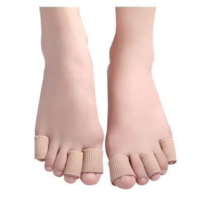 Cuttable Gel Lined Toe Finger Caps Sleeves Protectors SEBS Inner Cushion for Blisters Corns Calluses Pain Relief Toe Covers