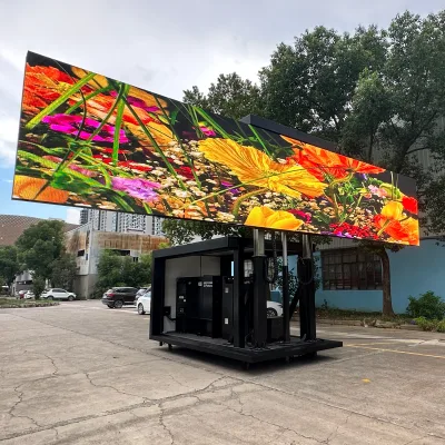 E-3SF18 Mobile LED Advertising Truck Outdoor Mobile Display Truck