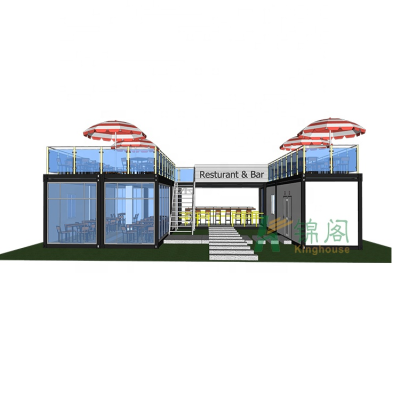 Low Cost High Standard Container Restaurant Snack Bar for Sale