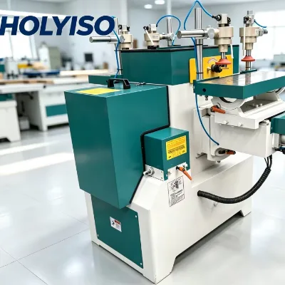HOLYISO MS3112 Horizontal and Two-Spindle Mortising Machine Lock Mortising Machine