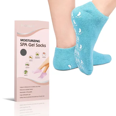 Athletic Recovery Gel Socks Cooling & Anti-Fatigue, Enhanced Blood Circulation, Silicone Padding for Joint Support
