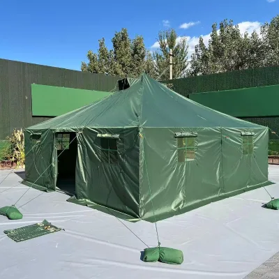 Pole-supported Tent Summer Tent Outdoor Tent Large Single Bedroom Canvas Tent