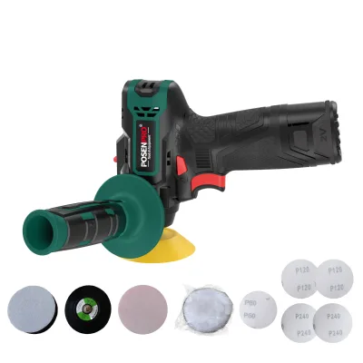 Hot Sale 12v Lithium Battery Powered Rechargeable Variable Speed 75mm Mini Cordless Polishing Machine Car Polisher