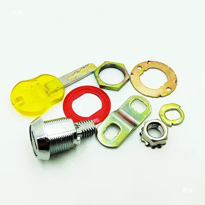 KEM Coin Operated Anti-Tamper Game Machine Locks High Quality Metal/PVC Toy Claw Machine Locks for Amusement Parks Game Rooms