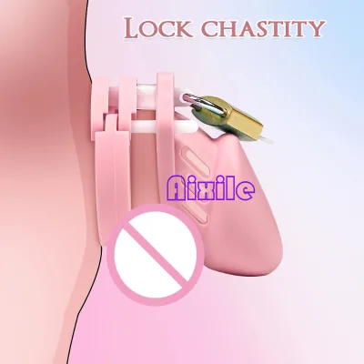 Male Chastity Cage Lightweight Breathable Comfortable Fit with Ventilated Design Urination Hole Bondage Gear Adult Sex Toy