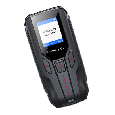 Mouthpiece Fuel Cell Breathalyzer Alcohol Tester Lithium Battery Model HM-03 ROHS Certified OEM/ODM Customizable