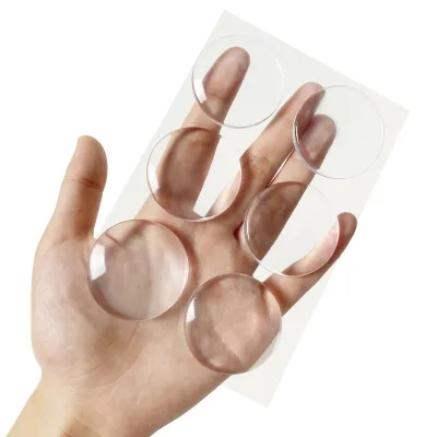 Removable Transparent Silicone Anti-Collision Pad for Refrigerator Door Door Handle & Wall Protector SL201