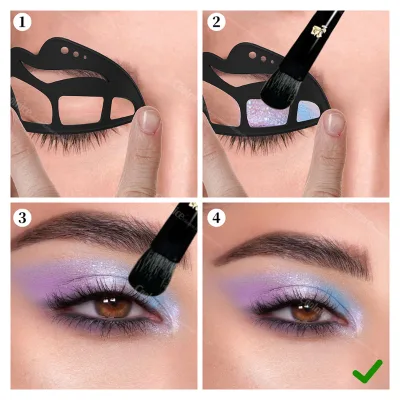 2025 New Silicone Eye Makeup Aid Innovative Makeup Tools for Enhancing Eye Makeup