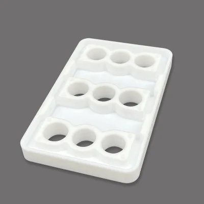 Precision CNC Milled PTFE Machined Parts, Peek PTFE & UHMWPE/POM/Nylon Custom Parts for Pumps & Seals