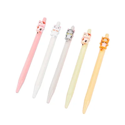 Creative Cat Stationery Customized Cartoon Student Ballpoint Pen