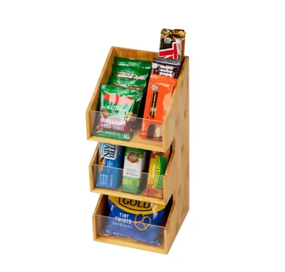Custom Tea Packaging Box Luxury Gift Set Wood Storage Container for Bags Afternoon Party Supplies Desktop Display Case