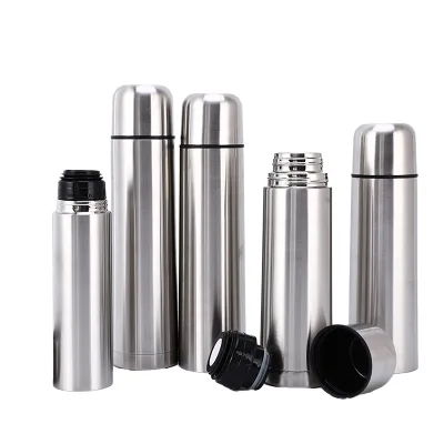 Classic Stainless Steel Portable Thermos for Adults-12-24 Hours Thermal Insulation Eco-Friendly Water Bottle