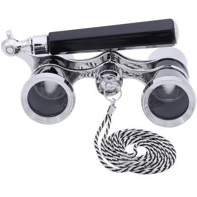 Bespoke Antique Luxury Ladies Gift Telescope Foldable Theater 3*25 Folding 0pera Glasses Binoculars