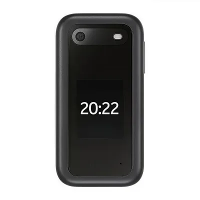 Smile 2660 2.8 Inch 1.77 Inch Dual SIM 5MP Rear Camera TFT Display Flip Feature Phone 2G 4G GSM Easy-to-Use Spanish German