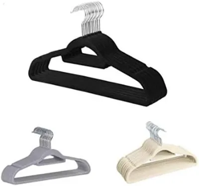 Space Saving 360 Degree Swivel Hook Non-Slip Suit Dress Velvet Clothes Hangers