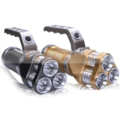 3000LM Alloy Body Aluminum Flashlight Large Area Working Hand Bar T6 Miner LED Torch