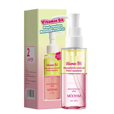 Wholesale Makeup Remover Oil Refreshing Non Greasy Cleansing Oil for Face Residue Free Rainbow Makeup Removing Oil