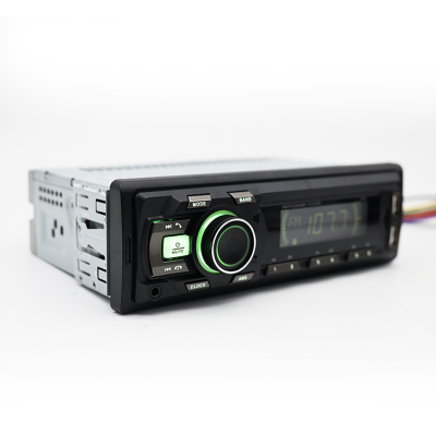 12V 7-Color Backlight MP3 Player with Bluetooth USB Aux Connections Radio Tuner Fast Charging Audio Format for Car