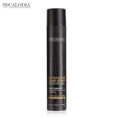 High Quality Holding Barber Hair Styling Products Aerosol Dry Hair Styling Spray Extra Gel Strong Hold Hair Spray for Men