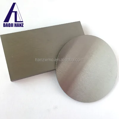 Stock ASTM B387 1mm Pure Molybdenum Plate