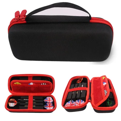 OEM High Quality Custom Portable Shockproof Nylon Dart Case Luxury Classic Holder Bag Darts Flights Hard Durable Carry