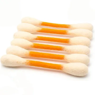 Yun Large Cotton Swab Chew Toy Set Cute Fashion Style Catnip Interactive Teething Toy for Daily Use with Teeth Cleaning Feature